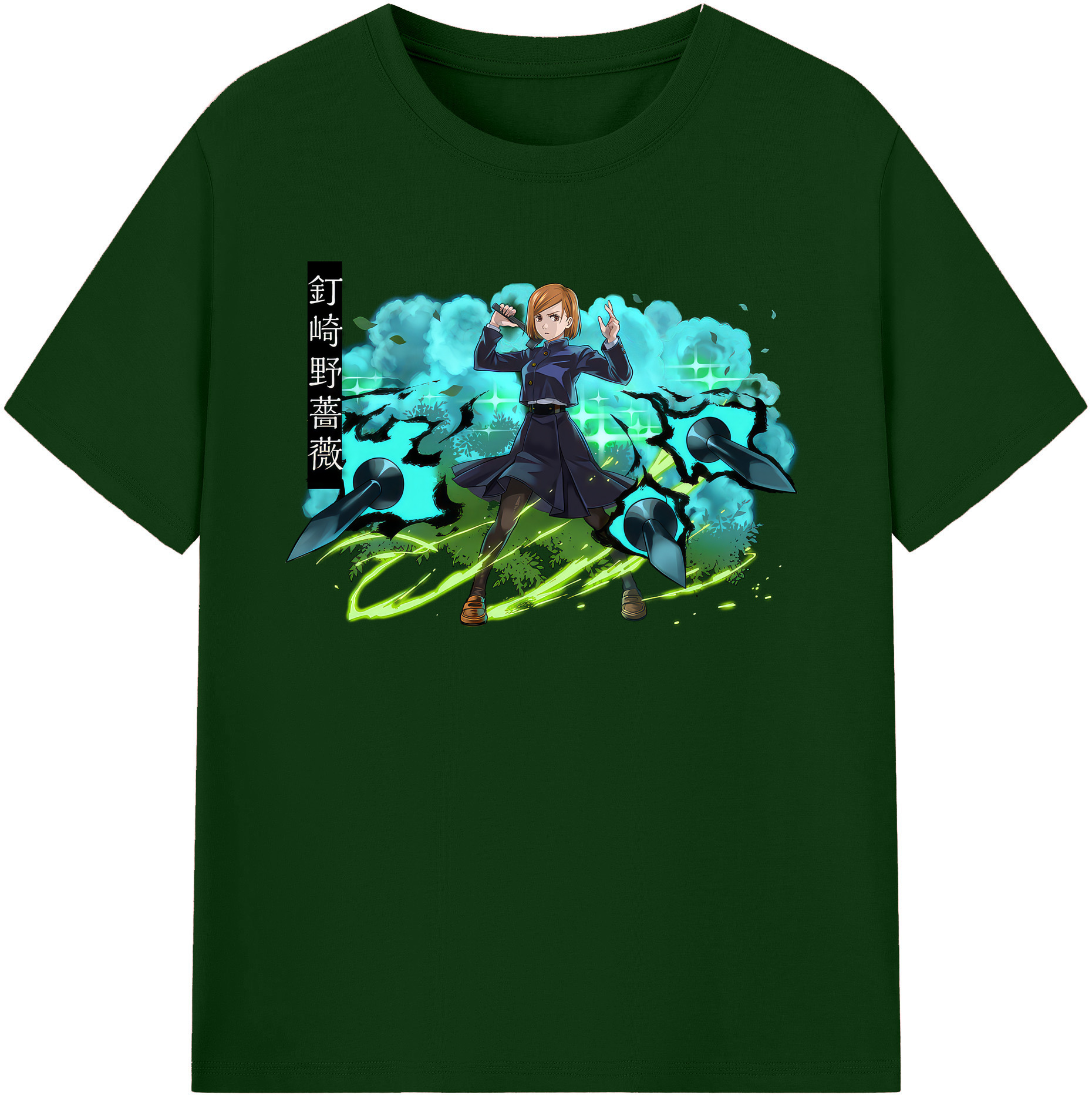 （画像用） 呪術廻戦 Jujutsu Kaisen 綿100％半袖Tシャツ（フロントプリント）